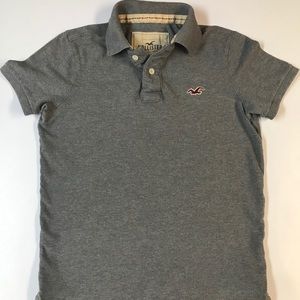 Hollister men’s gray polo